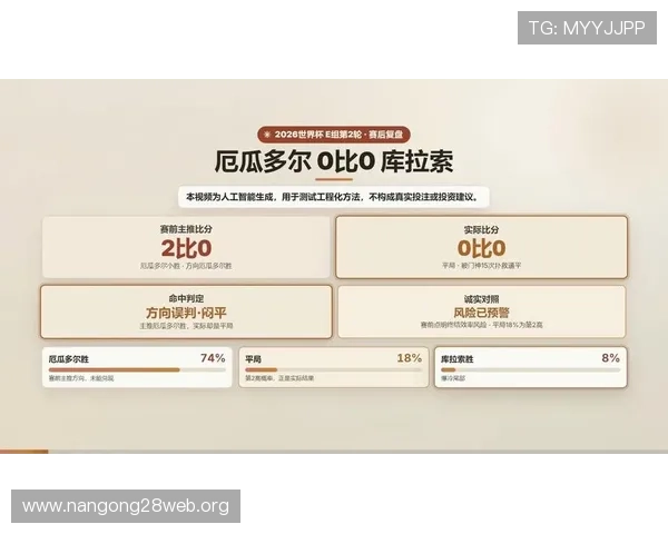 厄瓜多尔对阵库拉索友谊赛赛前预测与比赛结果分析与总结